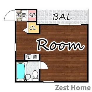 ダイドーメゾン塚口南【3階】の間取り