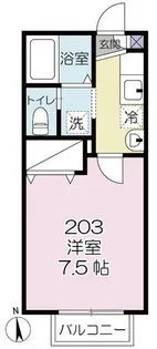 カモミール【2階】の間取り
