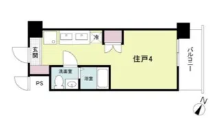 レジディア比治山公園【5階】の間取り