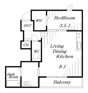 Lina【1階】の間取り