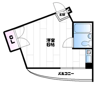 メゾン・ド・ノア・ロゼ錦町【3階】の間取り