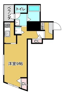 GREEN COURT 星美館【3階】の間取り