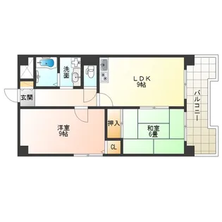 ブルームコートII【6階】の間取り