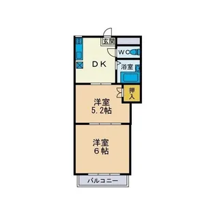 アンデスハイツ【3階】の間取り