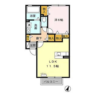 プレミール【2階】の間取り