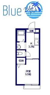 シークレスト湘南【2階】の間取り