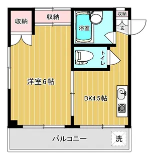 シャトルクローネ【1階】の間取り