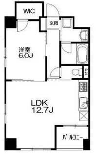 ユーノ 新宿柏木【1階】の間取り