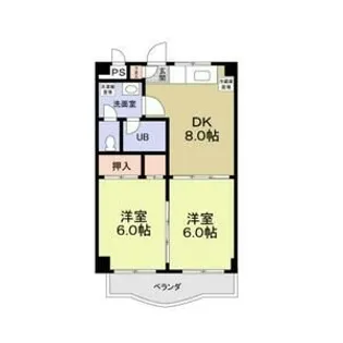 サンモール1番館B棟【1階】の間取り