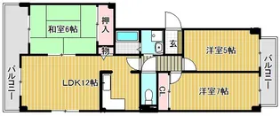 ステイザリヴ守山【4階】の間取り