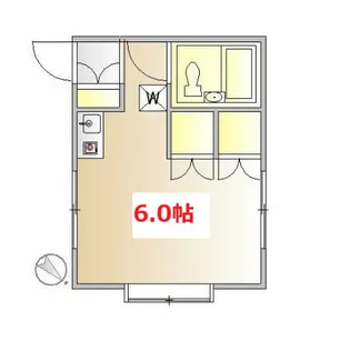 ムツミハイツ【2階】の間取り