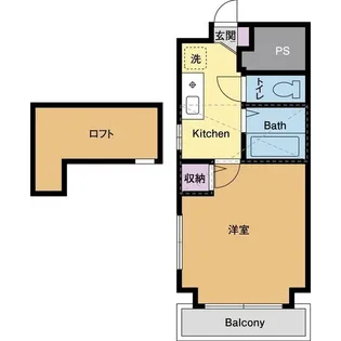 ドエル平井A棟【3階】の間取り