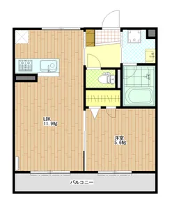 戸塚フォレストアイプラス【1階】の間取り