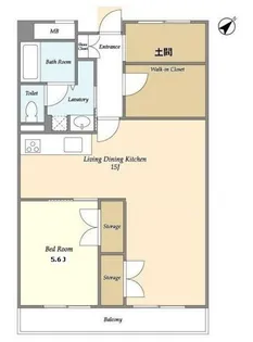 ローズガーデン【3階】の間取り