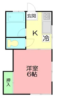 トーランス【1階】の間取り