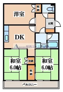 ドムール芝高【3階】の間取り