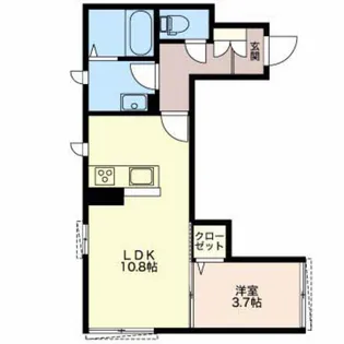 グロッセンベルク【1階】の間取り