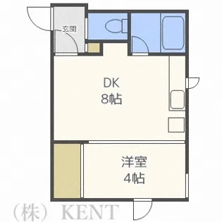フルネスマンション【3階】の間取り