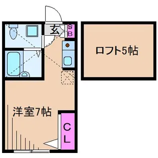 グレイス大口【1階】の間取り