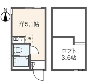 Ohana上星川【2階】の間取り