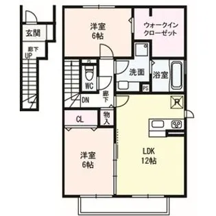 センチュリーハイツ【2階】の間取り