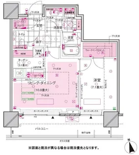 ブランズ渋谷桜丘【20階】の間取り