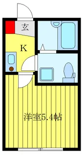 Avonmore Terrace【1階】の間取り