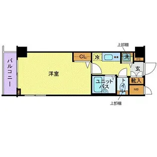 トーシンフェニックス日本橋兜町参番館【5階】の間取り