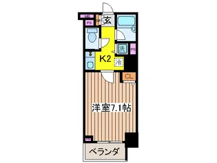 HF日本橋レジデンス【2階】の間取り