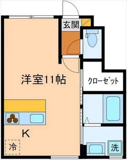 AndrewII【1階】の間取り