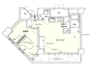 カレッジタウン【10階】の間取り