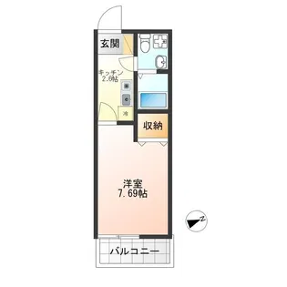 リブランシェ【2階】の間取り
