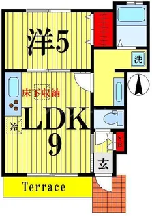 Petite Fleur【1階】の間取り