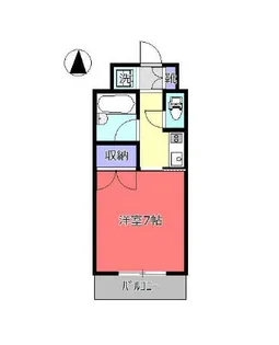 ドミール石川【2階】の間取り
