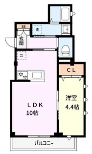 エストレリータ【2階】の間取り