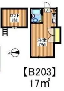 グレースステージ B棟【2階】の間取り