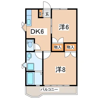 クインマエダ【2階】の間取り