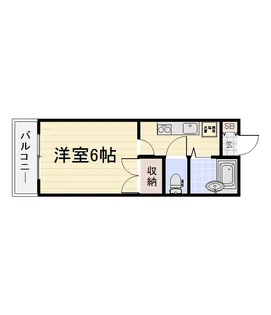 フォレストブライト【3階】の間取り