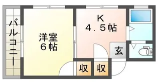 実森ビル【4階】の間取り