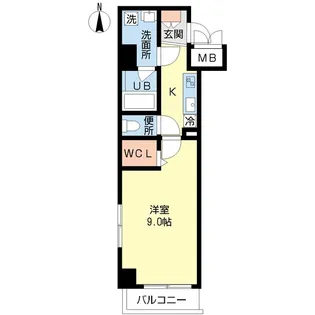 リアンコスタ【2階】の間取り