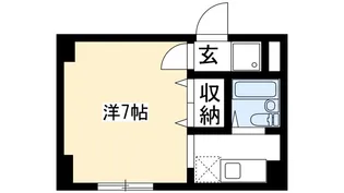 下鴨松柏【3階】の間取り