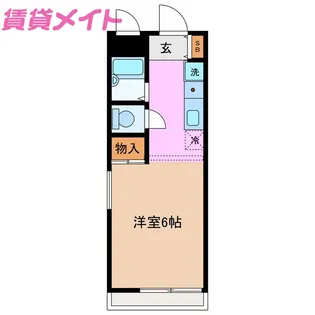 ソレイユ【1階】の間取り