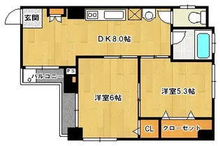 斉藤ビル(西日暮里6)【2階】の間取り