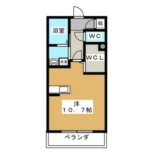 プレミアム・ベレオ【3階】の間取り