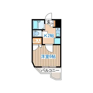 エトワール八乙女【4階】の間取り