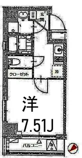 Paulownia Valley take4西横浜【4階】の間取り