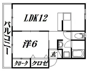 コーポ祥久【2階】の間取り