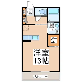 エールハウス【1階】の間取り