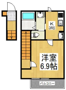 Venus Village小川【2階】の間取り