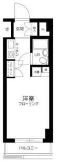 キャッスルマンション笹塚【10階】の間取り